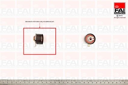 FAI AUTOPARTS Spriegotājrullītis, Gāzu sadales mehānisma piedziņ T9314